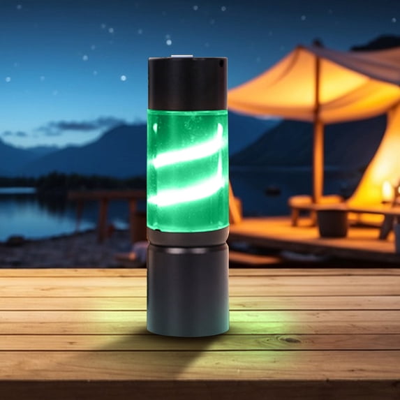 strola Toys Small Rechargeable Camping Lantern, 5W USB LED Flashlight with Zoomable Focus, IPX4 Waterproof Portable Outdoor Light for Hiking, Fishing, Emergency, Power Outage