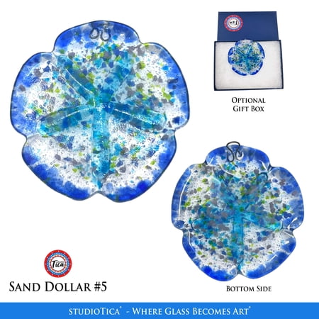 studioTica® Sand Dollar - Suncatcher, Paperweight, Ornament, Home Décor, Beach and Nautical