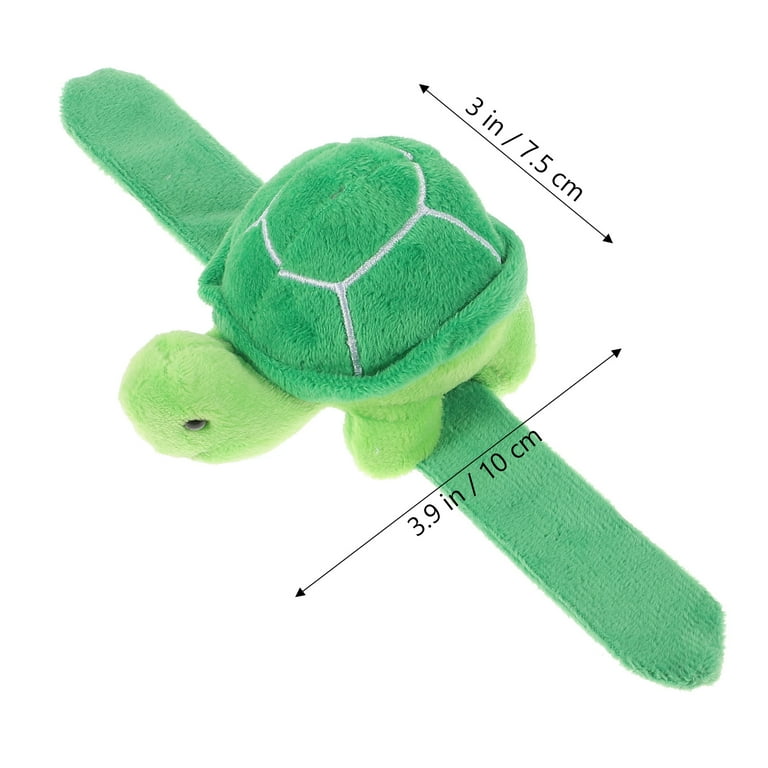 stuffed animals 2Pcs Slap Bracelet Toy Stuffed Turtle Wristband 