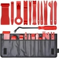 thumbnail image 1 of stusgo 12 Pack Car Trim Removal Tool Kit with Canvas Bag, Panel Door Window Audio Pry Tool Kit, Auto Clip Pliers Fastener Terminal Remover, Push Pin Puller, Dashboards, Car Upholstery Repair Tools, 1 of 7
