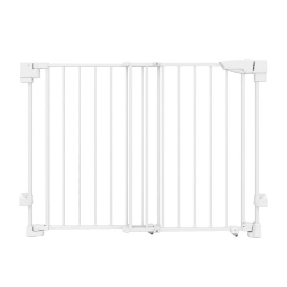 stusgo 29.33-43.9" Adjustable Width Baby Gate for Babies, Elders and Pets,Height 29.1 In , White