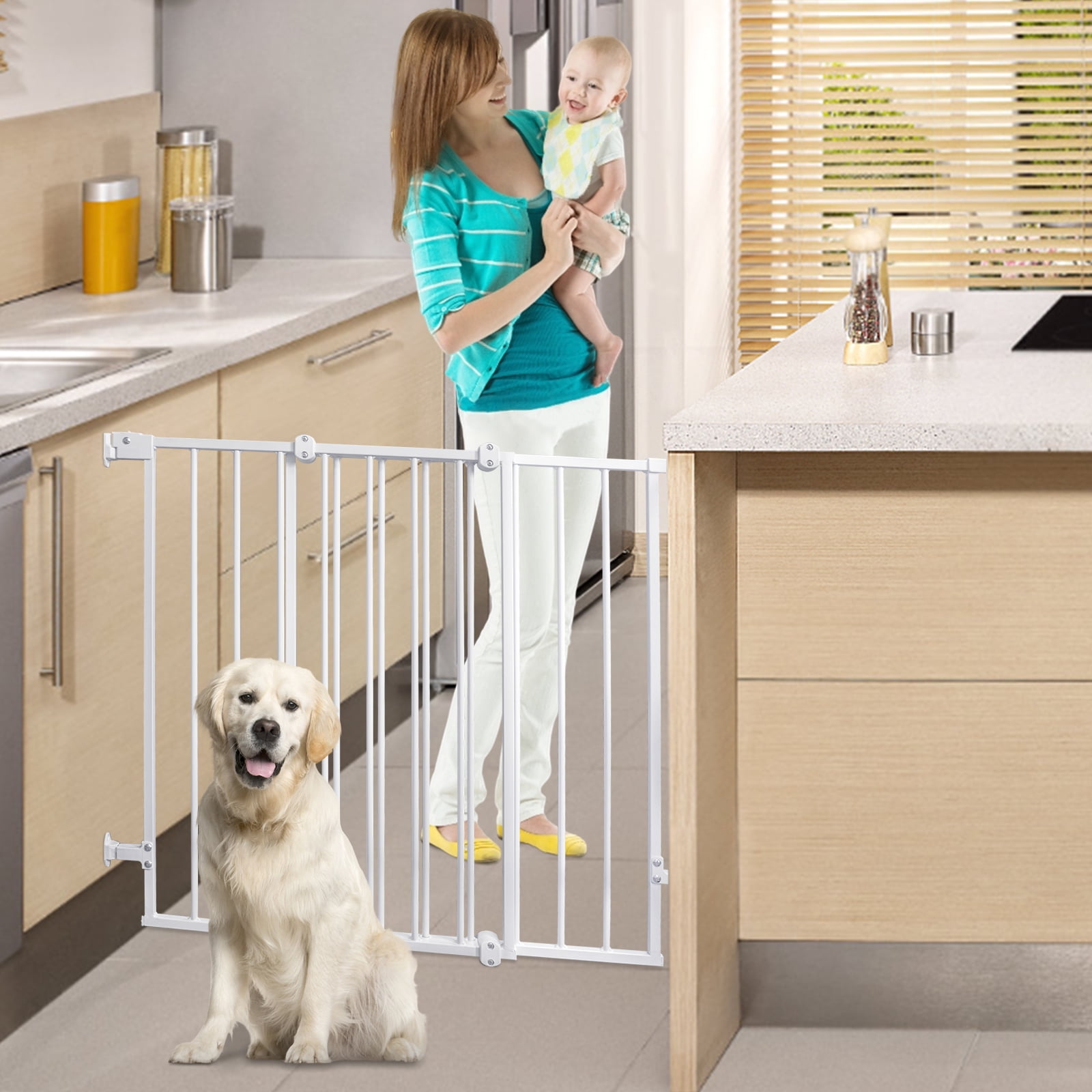 Adjustable pet gate hotsell
