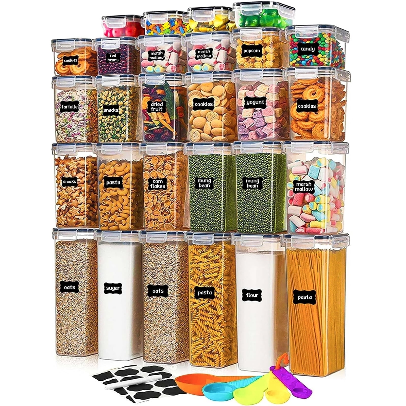 Stusgo 28 Pack Airtight Food Storage Containers with Lids