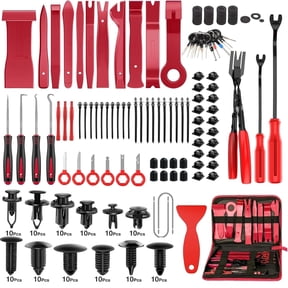 stusgo 330Pcs Car Trim Removal Tool, Auto Push Pin Bumper Retainer Clip Set, Fastener Terminal Remover, Adhesive Cable Clips Pry Tool Repair Kit, Car Panel Radio Dashboard Removal Auto Clip Pliers
