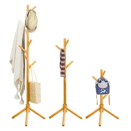 VIIWII Metal Coat Rack Stand 12 Hook Hat Hanger with Weighted Base Jacket Holder Free Standing Black Walmart