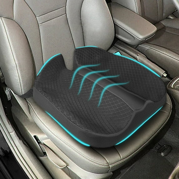stusgo Cushion for Car Seat Driver for Comfort,Wedge Car Seat Cushion for Tailbone Pain Relief,Car Seat Cushions for Short Drivers