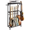 thumbnail image 1 of stusgo Multi Guitar Stand,Multiple Guitar Rack Holder for 7 Guitars,Guitars Display Rack with 2 Guitar Holders for Home,Stage,Studio, Black, 1 of 9