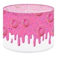 thumbnail image 1 of Linen Drum Lampshades Pink ice cream melted colorful cute candy sprinkles long 13"x13"x10" Light Shade for Table Lamps Floor Lamp Shades Lampshade Replacement Assembly Required, 1 of 8