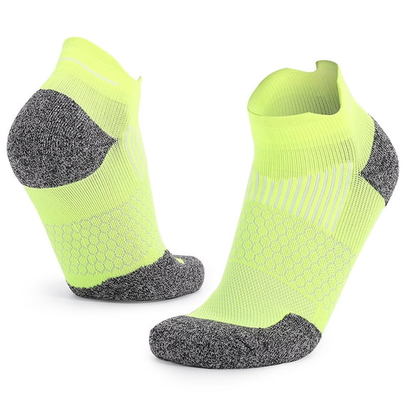 successthop Athletic Socks Men Low Cut Crew Cycling Workout Running Short Summer Soft Comfortable Sock Green