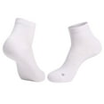 thumbnail image 1 of successthop Athletic Socks Men Low Cut Crew Workout Cycling Running Short Soft Comfortable Sock for Gifts White, 1 of 3