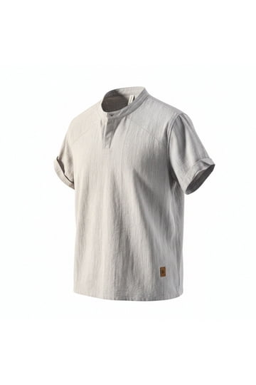 Men's Shirt Without Collar