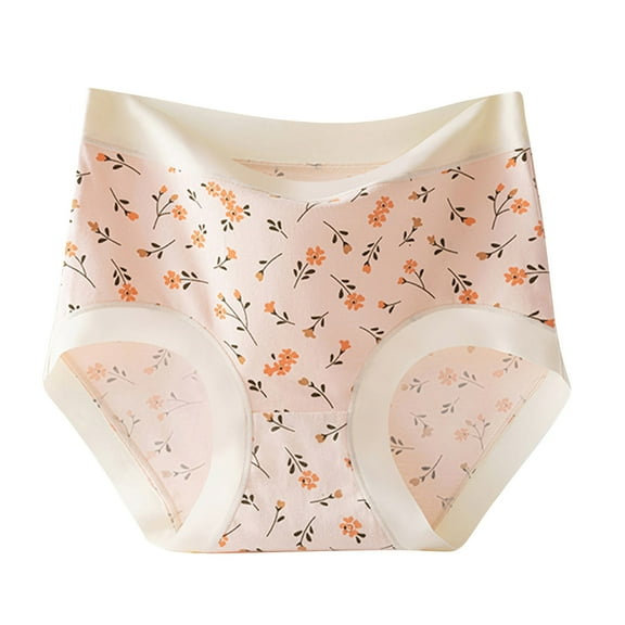 successthop Panties for Women High Waisted Coverage Brief Comfortable Breathable Casual Underwear