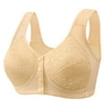 thumbnail image 1 of successthop Front Closure Bras Plus Size Wireless Bra Comfortable Lightweight T Shirt Breathable Ladies Everyday Wear 38, 1 of 6