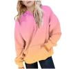 successthop Girls Hoodeded Sweatshirts Crew Neck Long Sleeve Cute Pullover Tops with Pockets