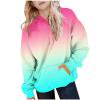 thumbnail image 1 of successthop Girls Hoodeded Sweatshirts Crew Neck Long Sleeve Cute Pullover Tops with Pockets, 1 of 6