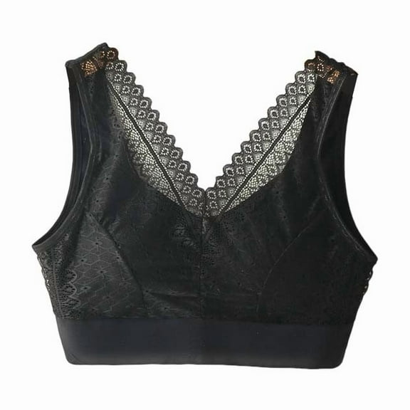 successthop Lace Push Up Bras for Women No Show Soft Solid Seamless Breathable Lift Comfortable Sport Bralette