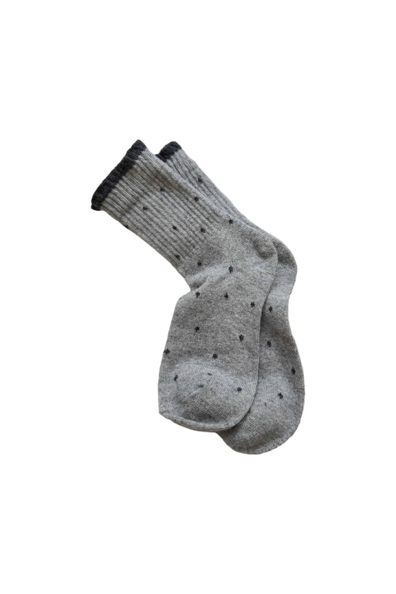 Low Socks for Women Daily Crew Ladies Short Comfortable Soft Casual Polka Dots Summer Sock Silver