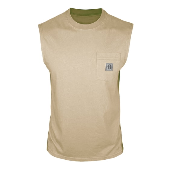 successthop Mens Tank Top Undershirts Long Crewneck Shirts Sleeveless Clothes Big and Tall Gym Outfits with Pockets S