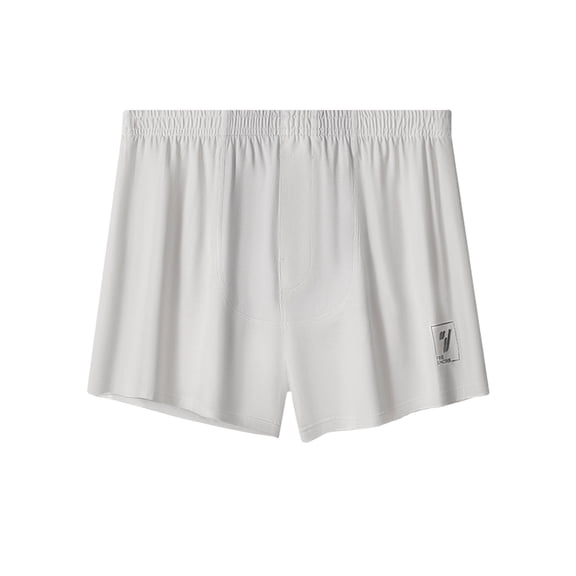 successthop Mens Underwear Boxer Briefs Comfortable Soft Stretch Solid Everyday Wear Underpant White XL