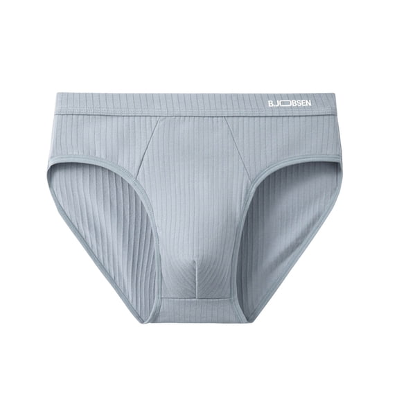 successthop Mens Underwear Briefs Comfortable Soft Stretch Solid Underpant Blue XL