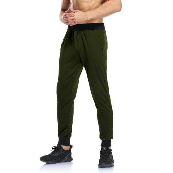 successthop Mens and Big Mens Sweatpants Fleece Drawstring Sportpant Elastic Color Block Activewear with Pocket Trousers