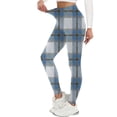 thumbnail image 1 of successthop Plaid Leggings for Women Strecthy High Waist Leggings Summer Yoga Pant Plus Size Print Lounge Bottoms L, 1 of 7