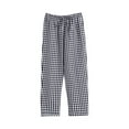 thumbnail image 1 of successthop Plaid Pajama Pant Men Plus Size Pants with Pockets Elastic Waist Trousers Drawstring Lightweight Loungewear, 1 of 4