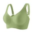 thumbnail image 1 of successthop Seamless Bras for Women Wireless Padded Plus Size Comfortable Push Up Adjustable Straps Solid Lift Bralette, 1 of 2