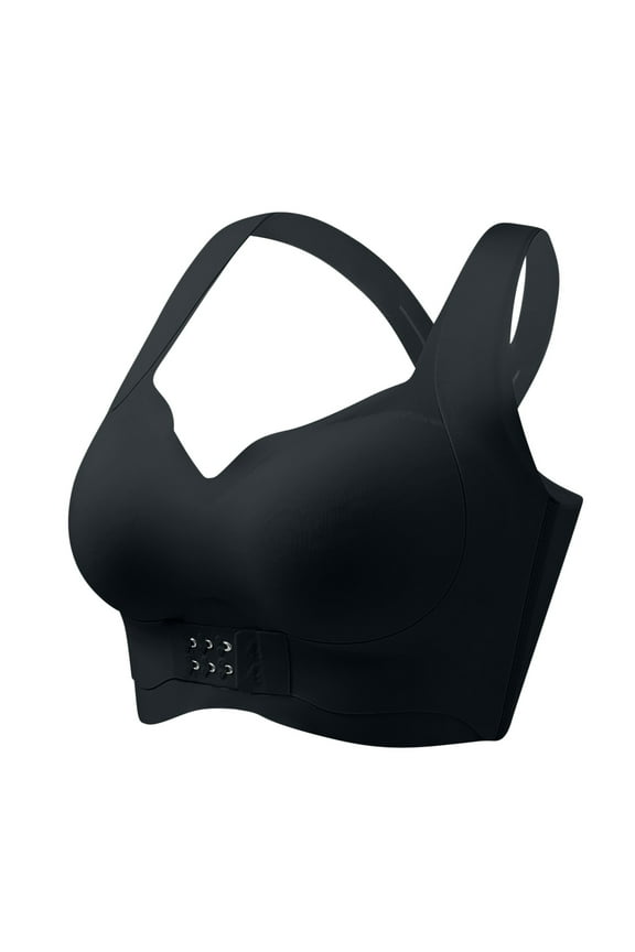 Seamless Bras for Women Wireless Plus Size Comfortable Push Up Everyday Racerback Soft Sport Bralette
