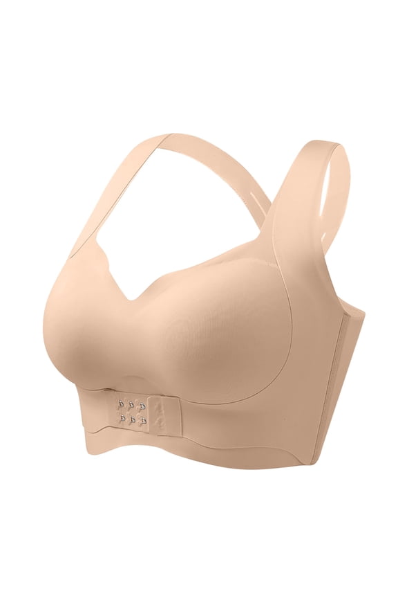 Seamless Bras for Women Wireless Plus Size Comfortable Push Up Everyday Racerback Soft Sport Bralette