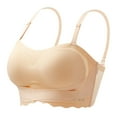 thumbnail image 1 of successthop Seamless Bras for Women Wireless Plus Size Soft Push Up Everyday Removable Straps Comfortable Sport Bralette, 1 of 7