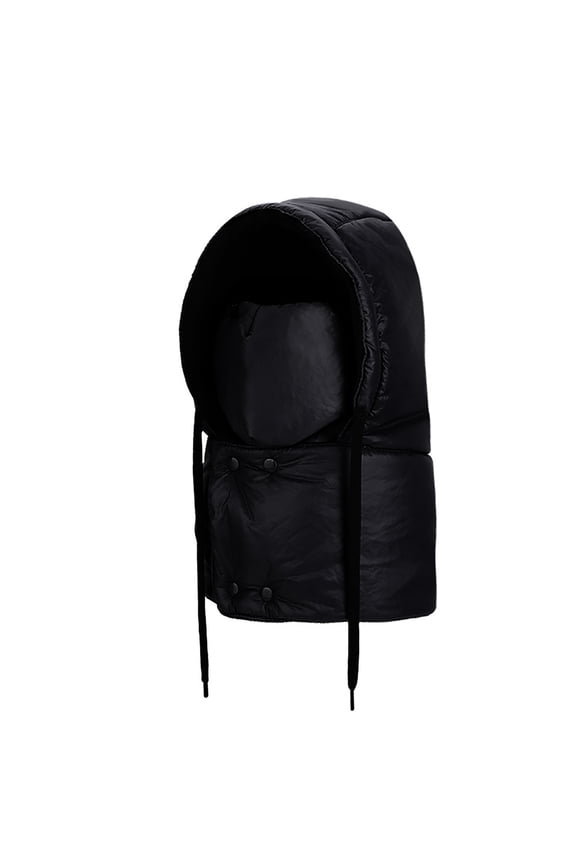 Ski Mask Balaclava Women 3 in 1 Earflaps Cycling Hood Face Mask Tie Drawstring Full Coverage Ski Wear Scarf