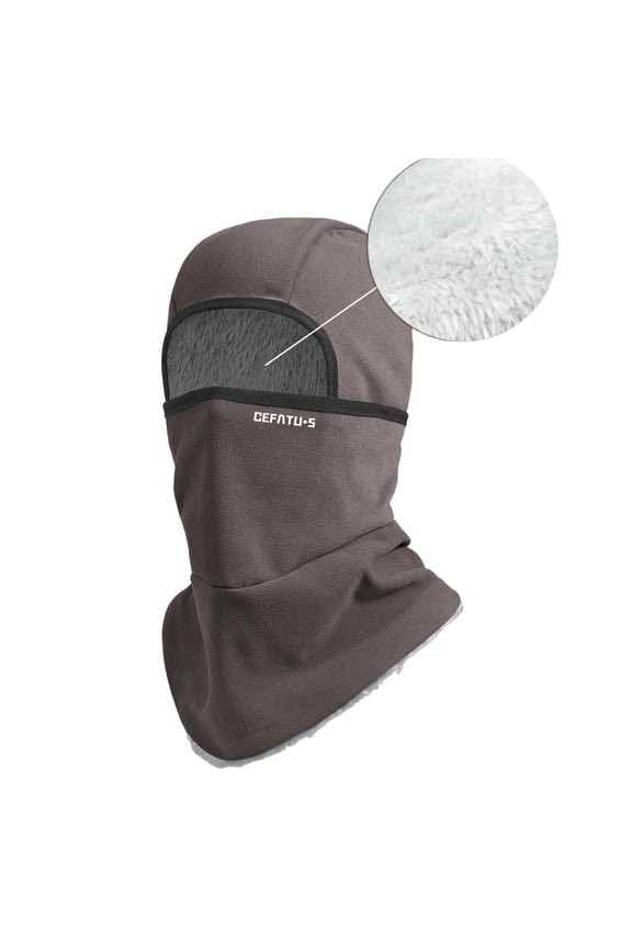 Ski Mask Balaclava Women 3 in 1 Fleece Lined Neck Warmer Earflaps Windbreaker Face Mask Sport Neck Warmer