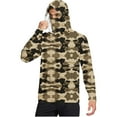 thumbnail image 1 of successthop Sun Protection Shirt Men with Face Cover Hooded Long Sleeve Camouflage Jacket for Outdoor Driving Traveling Hiking Fishing Brown M, 1 of 6