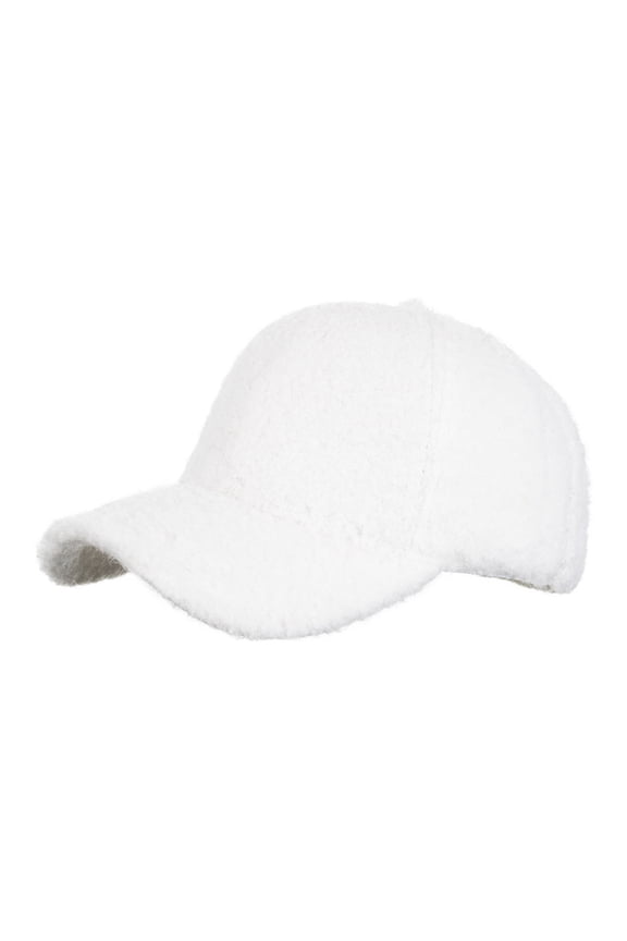 Womens Baseball Caps Athletic Outdoor Fuzzy Keep Warm Ladies Hood Solid Fall Cold Weather Winter Accessories