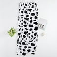 thumbnail image 1 of successthop Womens Fuzzy Pajama Pant Fleece Plus Size Loungewear Oversized Pj Bottoms with Pockets Cow Spots Trousers, 1 of 7