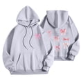 thumbnail image 1 of successthop Womens Hoodies Plus Size Loose Long Sleeve Hooded Sweatshirt Drawstring Top Bow Fall Streetwear with Pockets, 1 of 5