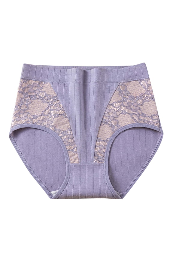 Womens Panties High Waisted Coverage Brief Comfortable Breathable Stylish Underwear
