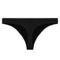 thumbnail image 1 of successthop Womens Panties Low Rise Coverage Thongs Comfortable Breathable Stretch Solid Plus Size Underwear, 1 of 3