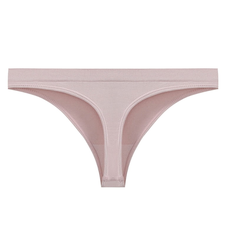 successthop Womens Panties Low Rise Coverage Thongs Comfortable