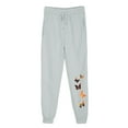 thumbnail image 1 of successthop Womens Plus Size Sweatpants Fleece Pants with Pockets Printed Elastic Sportpants Drawstring Trousers Gray, 1 of 4