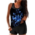thumbnail image 1 of successthop Womens Tankini Bathing Suits with Shorts High Waist Modest Swimsuit Floral 2 Piece Vacation Swimwear XL, 1 of 6