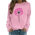 thumbnail image 1 of successthop Womens Valentine Sweatshirt Heart Fleece Crewneck No Hood Long Sleeve Pullover Tops Stylish Jumper 2XL, 1 of 3