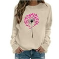 thumbnail image 1 of successthop Womens Valentine Sweatshirt Heart Fleece Crewneck No Hood Long Sleeve Pullover Tops Stylish Jumper XL, 1 of 3