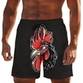 thumbnail image 1 of successthop Workout Shorts for Men Big Mens Funny Graphic Drawstring Knee Length Pant Summer Shorts Vacation Bottoms 5XL, 1 of 8