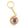thumbnail image 1 of succulents cactus potted  metal connector key chain  accessory en keyholder, 1 of 3