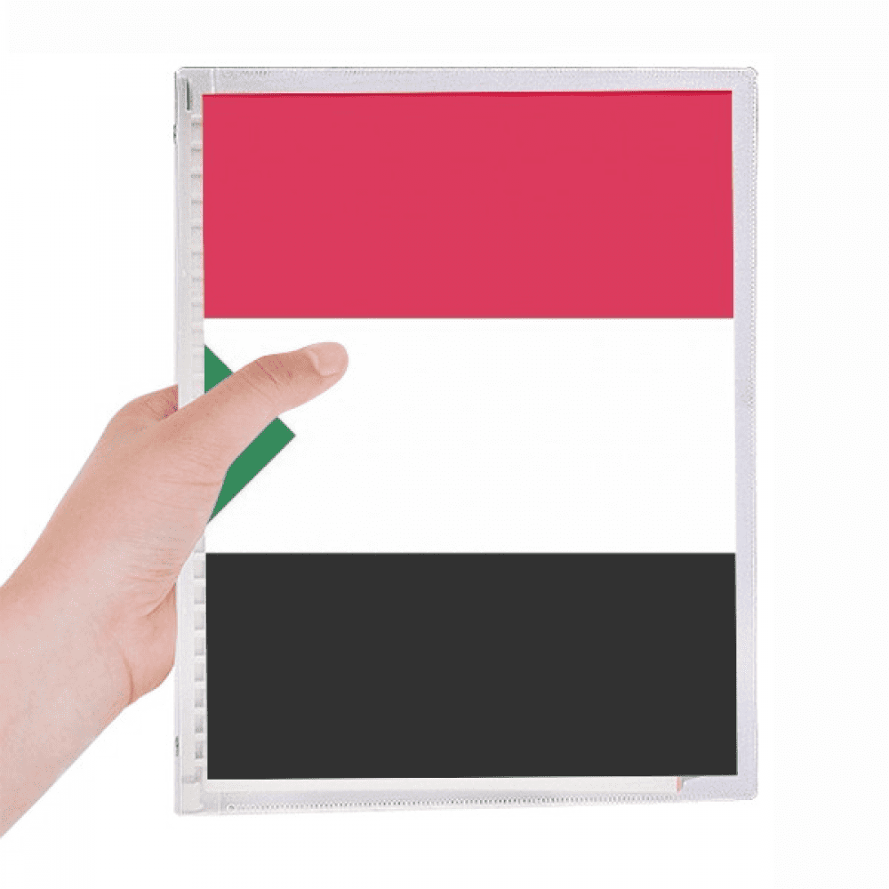 sudan national flag afcountry notebook loose diary refillable journal statiry