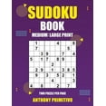 thumbnail image 1 of sudoku book : medium: large print 300 sudoku (Paperback), 1 of 1