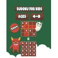 thumbnail image 1 of sudoku for kids ages 48: easy Sudoku puzzle books for kids Clever Kids Includes Instructions and Solutions 4x4 6x6 9x9 (Paperback), 1 of 1