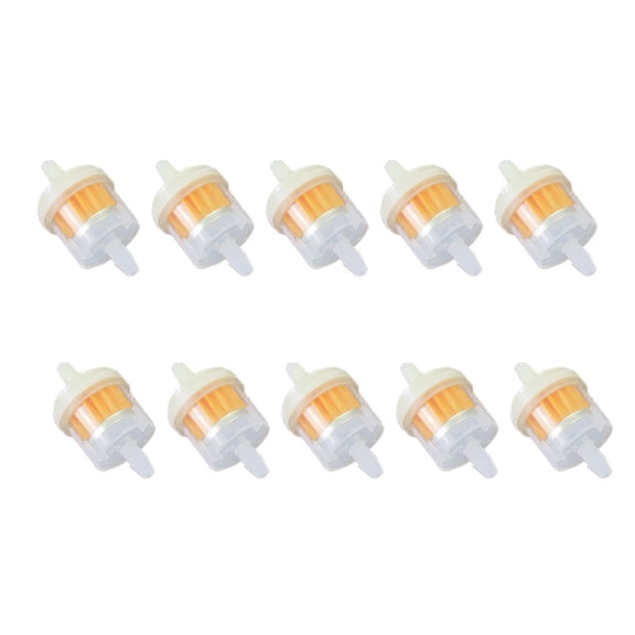 Suitable for 20/10pcs Universal Gasoline Gas Fuel Gasoline Oil Filter for Motorcycle Moped Scooter Dirt Bike ATV